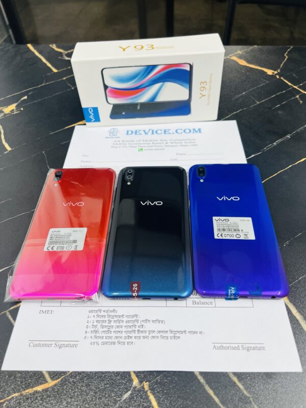 📱 Vivo Y93 (6GB RAM / 128GB Storage)