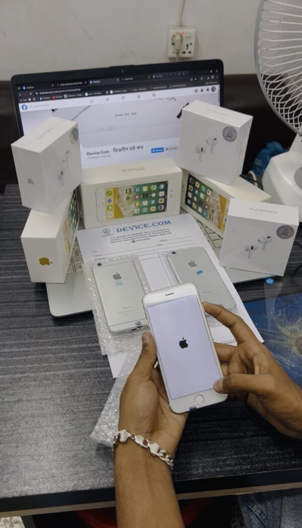iPhone 6 📱
সাথে পাচ্ছেন AirPods একদম ফ্রি 🎧