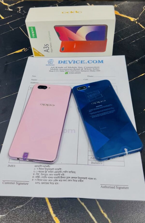 Oppo A3s (6/128GB) Big Battery, Dual Camera.